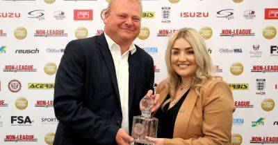 Oldham Athletic fanatic and women's football trailblazer scoops prestigious national award