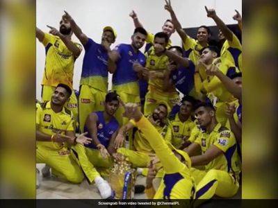 Watch: CSK Players Celebrate 5th IPL Title Win By Recreating Viral Instagram Reel