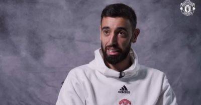 Manchester United's Bruno Fernandes sends warning to Man City over their treble hopes