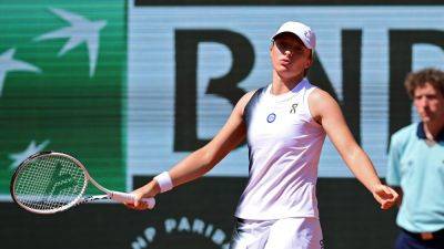 Iga Swiatek - Claire Liu - Ad However - Iga Swiatek marches into French Open third round with straight sets win over Claire Liu - eurosport.com - France - Usa