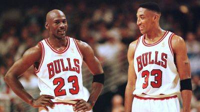 Michael Jordan - Stephen A.Smith - Stephen A. Smith suggests Scottie Pippen is upset about Michael Jordan's son's relationship with ex-wife - foxnews.com - Jordan - state Illinois - Jersey