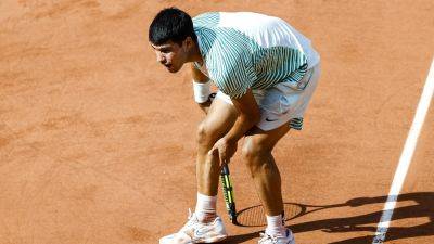 Carlos Alcaraz admits 'tension' of Grand Slam semi-final hindered him in French Open loss to Novak Djokovic