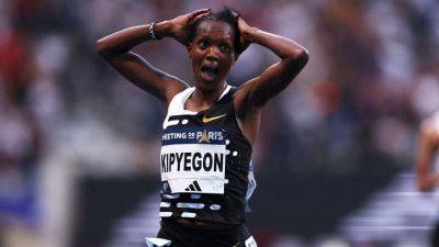 Faith Kipyegon breaks second world record in eight days; three WRs fall in Paris
