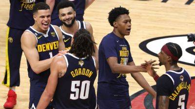 Nikola Jokic - Aaron Gordon - Kyle Lowry - Bruce Brown - Nuggets upend Heat to take 3-1 lead in NBA Finals - ESPN - espn.com - county Miami -  Denver