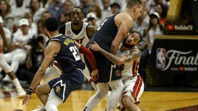 Denver Nuggets - Nikola Jokic - Aaron Gordon - Miami Heat - Denver Nuggets edge closer to first NBA Championship - rte.ie - Serbia - Usa -  Miami