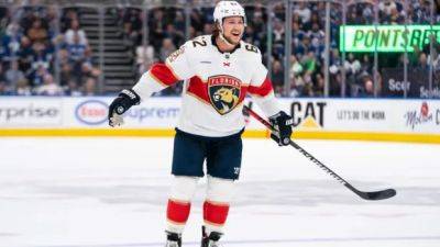 Ontario-born NHL star Brandon Montour races to Florida during playoffs to see birth of 1st child
