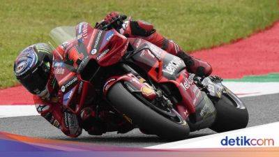 Marc Marquez - Alex Marquez - Francesco Bagnaia - Johann Zarco - Alex Rins - Marco Bezzecchi - Hasil Sprint Race MotoGP Italia 2023: Bagnaia Jadi Pemenang - sport.detik.com