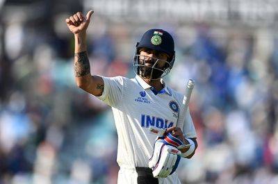 Kohli holds firm against Aussies as India chase record total to win World Test Championship
