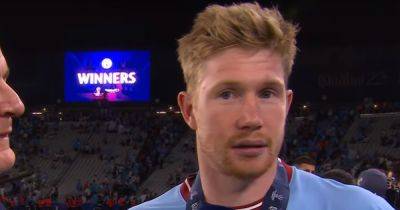 Kevin De Bruyne details the injury that forced him off in Man City's Champions League final win