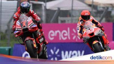 Marc Marquez - Francesco Bagnaia - Marco Bezzecchi - Luca Marini - Jadwal MotoGP Italia Malam Ini, Start Pukul 19.00 WIB - sport.detik.com - Portugal