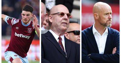 Manchester United transfer news LIVE Declan Rice latest and takeover updates