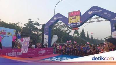 Hampir 8.000 Pelari Meriahkan Lazada Run di ICE BSD, Ada dari Kenya - sport.detik.com - Indonesia - Kenya