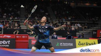 Link Live Streaming Singapore Open 2023: Ginting vs Antonsen