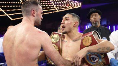 Josh Taylor - Jack Catterall - Josh Taylor loses world title as Teofimo Lopez shines in New York - rte.ie - Scotland - New York -  New York - county Taylor