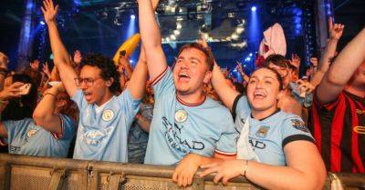 Manchester rain to ‘taste like champagne’ as City celebrate Champions League win