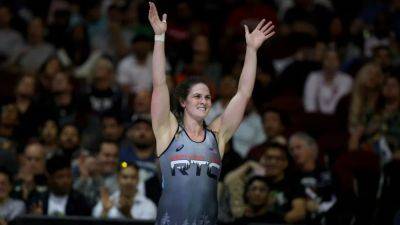 Adeline Gray, mom to twins, makes wrestling worlds team; Jordan Burroughs defeated