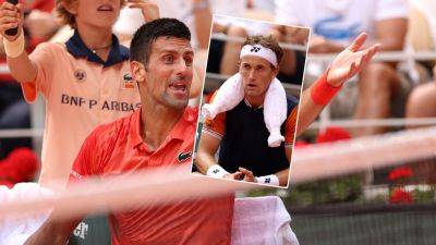 French Open: 'Why are you rushing?' - Novak Djokovic and Casper Ruud debate heat and breaks with umpire