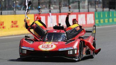 Antonio Giovinazzi - 24 Hours of Le Mans 2023: Ferrari claim sensational win on return, Toyota take second place - eurosport.com