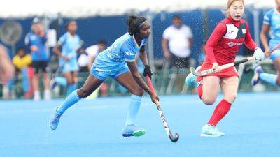 Women's Jr Asia Cup: India Beat Japan Reach Final, Qualify For World Cup - sports.ndtv.com - China - Japan - India -  Santiago