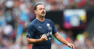 Ted Lasso - Soccer Aid fans distracted by Danny Dyer's moustache as they compare Eastenders star to famous singer - manchestereveningnews.co.uk - Britain - county Carter