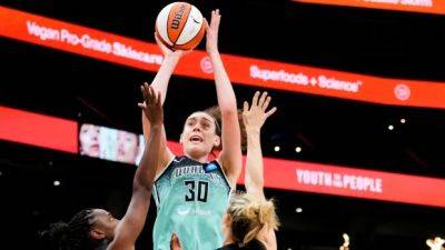 Sabrina Ionescu - Breanna Stewart - Stewart, Ionescu combine for 54 points to lift Liberty over Wings - cbc.ca - New York -  New York