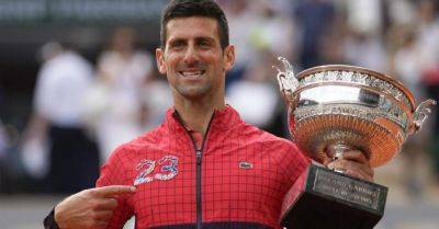 Roger Federer - Rafael Nadal - Serena Williams - Roland Garros - Novak Djokovic - Novak Djokovic ‘still motivated’ for more after securing 23rd grand slam title - breakingnews.ie - France - Australia