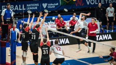 Canada drops 3rd straight match in men's Volleyball Nations League with loss to Germany