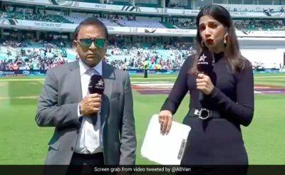 Video: On Live TV, Sunil Gavaskar Loses It When Asked About Virat Kohli's Dismissal