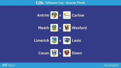 Tailteann Cup favourites Cavan to face Down in quarter-finals