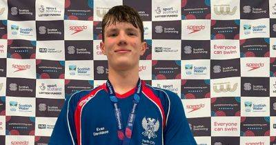 Perthshire swimmer Evan Davidson earns GB and Scotland selections for summer competition - dailyrecord.co.uk - Britain - Scotland - Slovenia - state Indiana - county Geneva - Trinidad And Tobago - Slovakia