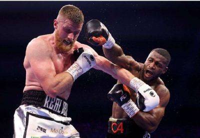 Cheavon Clarke claims TKO win over David Jamieson at the Wembley Arena in the British cruiserweight title eliminator