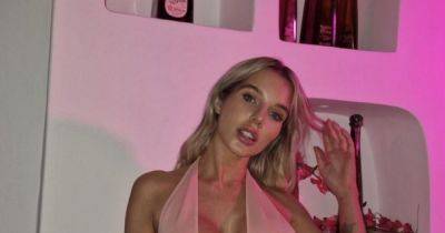 Helen Flanagan - Helen Flanagan stuns in plunging dress after thanking fans for support over 'vile' messages - manchestereveningnews.co.uk - Britain - Greece