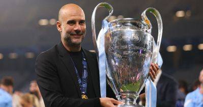 Manchester City launch Treble winners range after landing Champions League crown