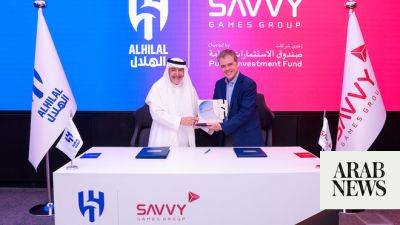Al-Hilal partners with esports company Savvy Games Group - arabnews.com - Abu Dhabi - Uae - Saudi Arabia -  Riyadh