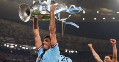 Man City match-winner Rodri named Champions League player of the year
