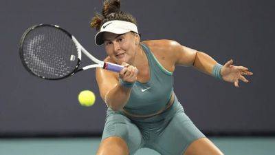 Andreescu posts straight-sets win over Turkish opponent to begin play at Libema Open