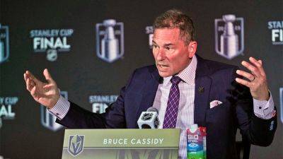 Bruce Cassidy - Wilfredo Lee - Golden Knights' Bruce Cassidy on verge of Stanley Cup victory after long coaching journey - foxnews.com - Washington -  Boston - Florida