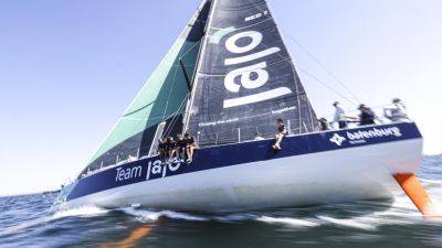 Team JAJO win VO65 In-Port race at The Ocean Race 2022-23 ahead of WindWhisper after stunning start
