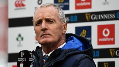 Kieran Crowley 'sorry' as Italy opt not to renew contract