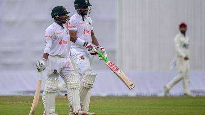 Zakir Hasan, Najmul Shanto Fifties Give Bangladesh Huge Lead Over Afghanistan - sports.ndtv.com - Afghanistan - Bangladesh