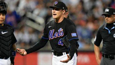 MLB announces suspension for Mets' Drew Smith following sticky-stuff ejection