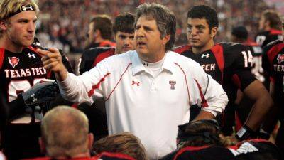 Texas Tech inducting former coach Mike Leach into hall of honor - ESPN - espn.com - state Texas - county Riley -  Houston - state Oklahoma