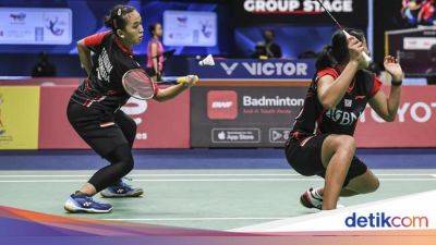 Amalia Cahaya Pratiwi - Indonesia Open 2023: Febri/Amalia Kalah di 16 Besar - sport.detik.com - China - Indonesia -  Jakarta