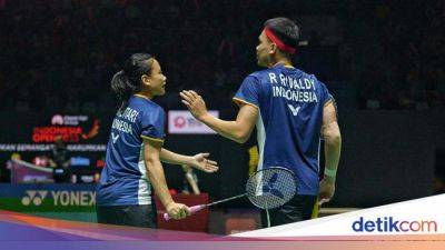 Indonesia Open 2023: Rinov/Pitha Lolos ke Perempatfinal - sport.detik.com - Indonesia - Malaysia