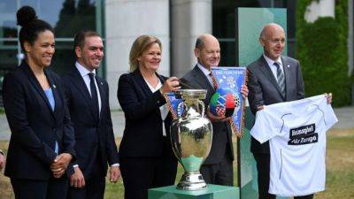 One year to go, Germany's Chancellor marks Euro 2024 countdown