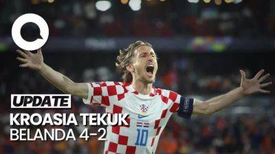 Kroasia Bungkam Belanda 4-2 di Semifinal UEFA Nations League