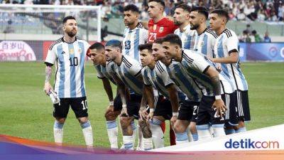 Tanpa Messi, Kapan Argentina Datang ke Indonesia?