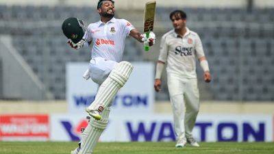 Ibrahim Zadran - Najmul Hossain Shanto's Ton Guides Bangladesh To 362/5 Against Afghanistan - sports.ndtv.com - Afghanistan - Bangladesh -  Dhaka