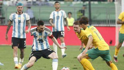 Messi nets his fastest Argentina goal in win over Australia in Beijing