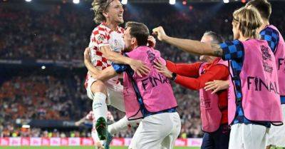 Luka Modric - Croatia reach Nations League final after knocking out hosts Netherlands - breakingnews.ie - Qatar - Croatia - Netherlands - Spain - Italy -  Rotterdam